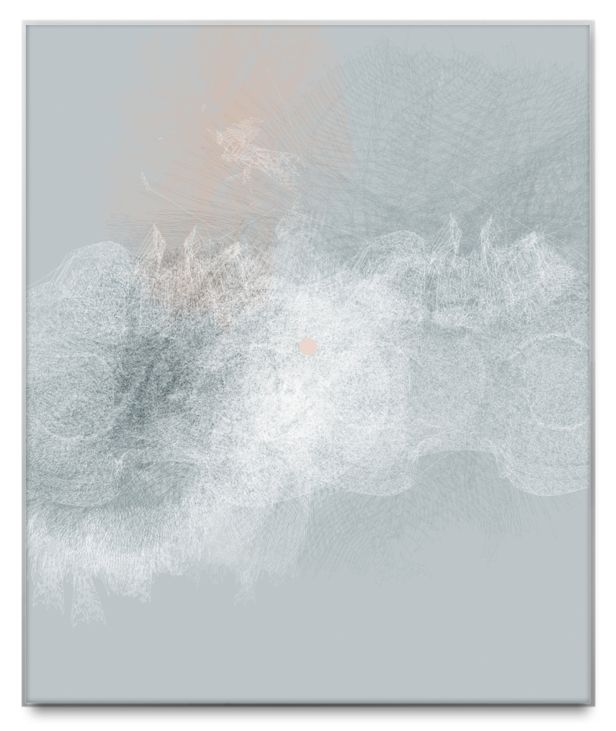 Fishbones #4 (framed) by Jeff Gwegan