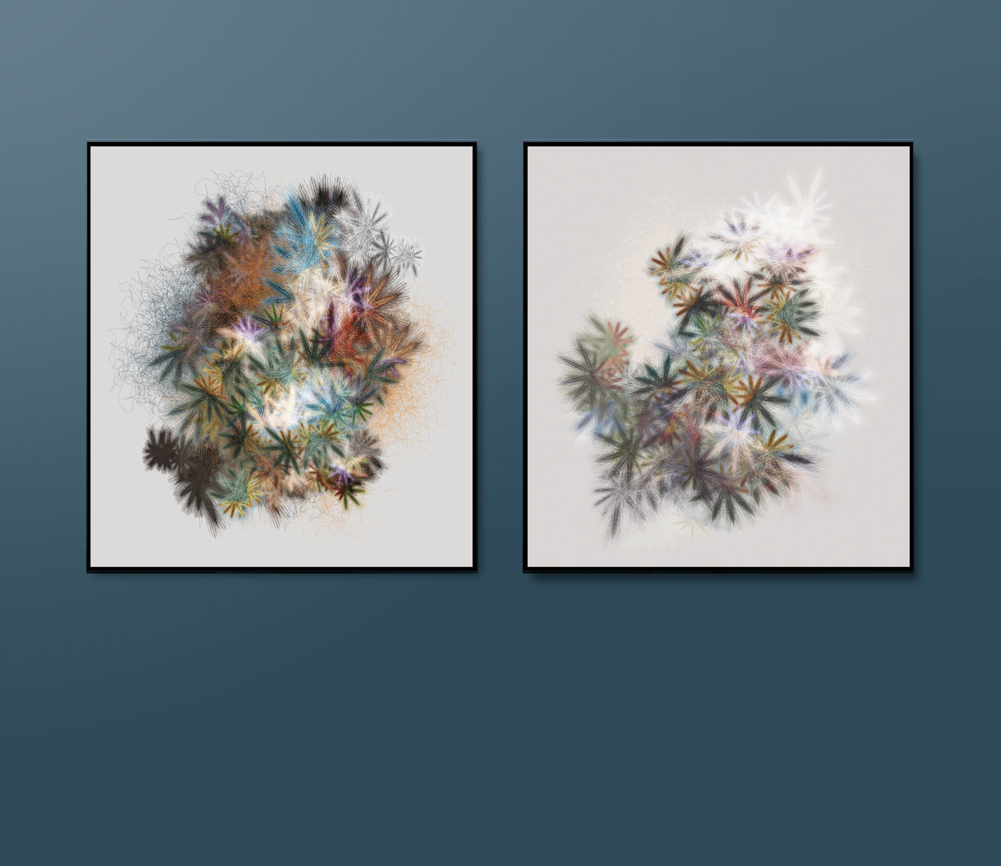 Fertile Crescent - Wild Wheat #1 and #2 by Jeff Gwegan